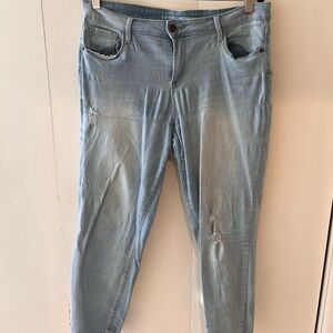 Old Navy Rockstar Mid Rise Jeans Size 14